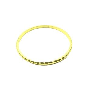 Julie Voss Gold Metal Bangle Size 7.5"